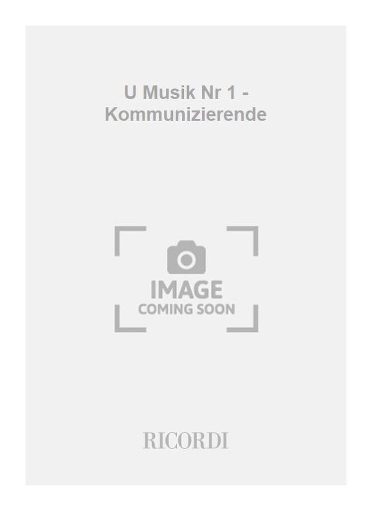 U Musik Nr 1 - Kommunizierende